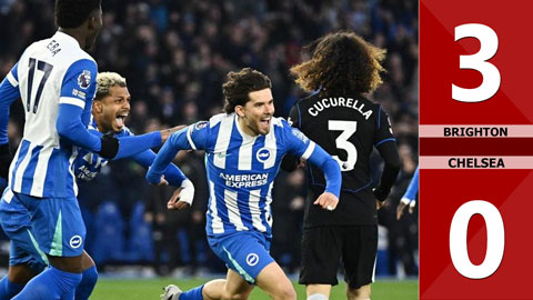 Highlight Brighton vs Chelsea: 3-0 (Vòng 34 Ngoại hạng Anh 2025/26)