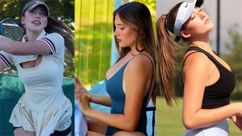 Annalia Fraser, người đẹp có vòng 3 bốc lửa nhất làng quần vợt