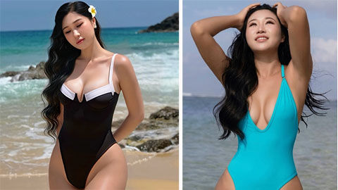 Hot gymer Lệ Đặng mặc bikini khoe body 'vạn người mê'