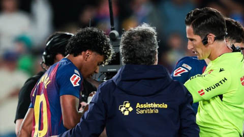 Lamine Yamal đổ gục xuống sân, vắng mặt ở World Cup 2026?