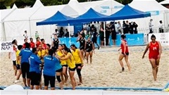 Bóng ném nữ Việt Nam đánh bại Thái Lan tại giải châu Á