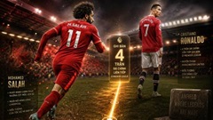 Salah sắp bắt kịp Ronaldo ở một kỷ lục khó tin 