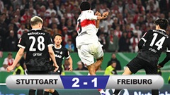 Kết quả Stuttgart  2-1 Freiburg: Xác định được đối thủ của Bayern trong trận chung kết cúp quốc gia Đức