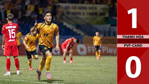 Highlight Thanh Hoá vs PVF-CAND: 1-0 (Vòng 20 V.League 2025/26)
