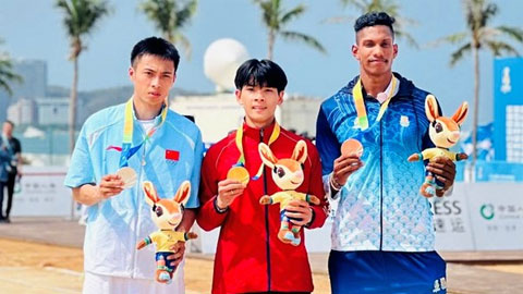 Điền kinh giành HCV thứ 2 tại Đại hội thể thao bãi biển châu Á 2026