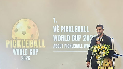 Pickleball World Cup 2026 sẽ thu hút hơn 4.000 VĐV quốc tế đến Đà Nẵng