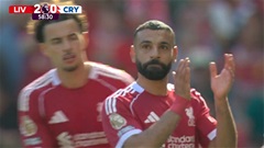 Trực tiếp Liverpool 2-0 Crystal Palace: Salah rời sân