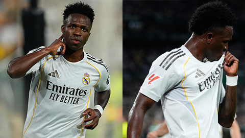 Vinicius gửi thông điệp kép sau khi ghi bàn