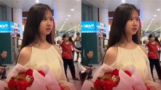 CĐV Việt Nam ‘đổ rạp’ trước vẻ đẹp của em họ Quý Vương