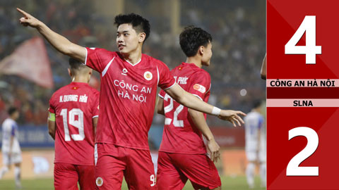 Highlight Công an Hà Nội vs SLNA: 4-2 (Vòng 20 V.League 2025/26)