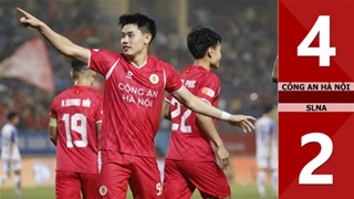 Highlight Công an Hà Nội vs SLNA: 4-2 (Vòng 20 V.League 2025/26)