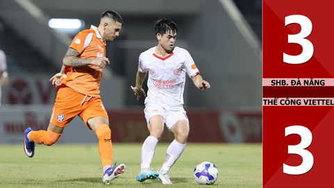 Highlight SHB. Đà Nẵng vs Thể Công Viettel: 3-3 (Vòng 20 V.League 2025/26)