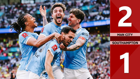 Highlight Man City vs Southampton: 2-1 (Bán kết FA Cup 2025/26)