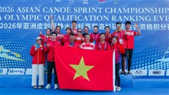 Canoeing Việt Nam giành 5 huy chương ở giải vô địch châu Á 2026, mở ra cơ hội giành vé dự Olympic 2028