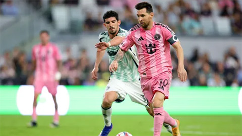 Messi tịt ngòi, Inter Miami vẫn chưa biết thắng ở sân nhà mới