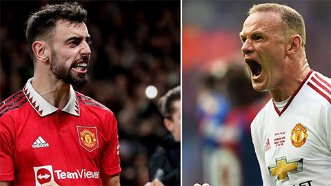 Bruno Fernandes tiết lộ lý do muốn chơi bóng cùng Rooney