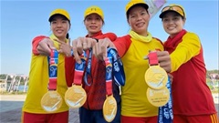 Rowing Việt Nam giành 4 HCV ở Cúp châu Á 2026