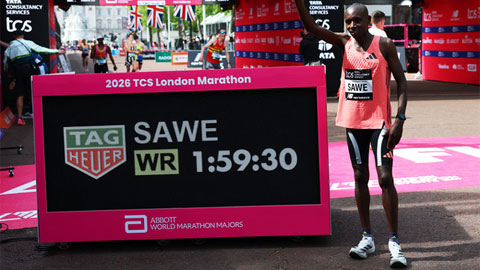 Cú đúp kỷ lục tại London Marathon 2026