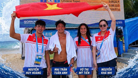 Huy Hoàng, Mỹ Tiên có thêm HCB Đại hội Thể thao bãi biển châu Á 2026