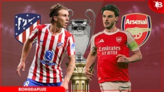 Nhận định bóng đá Atletico Madrid vs Arsenal, 02h00 ngày 30/4: Vừa nhấn ga lại giảm tốc