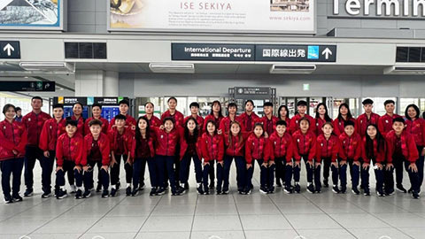 U17 nữ Việt Nam lên đường dự VCK U17 nữ châu Á 2026