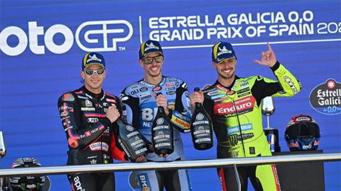 MotoGP chặng Jerez 2026: Sự hoàn hảo của Alex Marquez