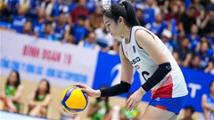 Vi Thị Như Quỳnh, chủ công xuất sắc từng ghi 20 điểm trước đội Top 3 thế giới