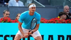 Alexander Zverev vào tứ kết giải Masters thứ 4 từ đầu mùa