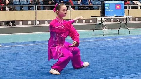 Wushu Việt Nam giành 3 HCV tại giải vô địch Thái cực quyền thế giới 2026