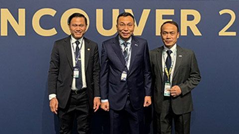 Lãnh đạo LĐBĐ Việt Nam dự Đại hội AFC lần thứ 36