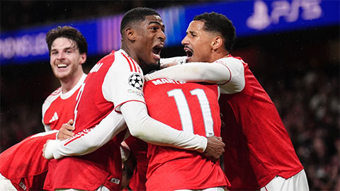 Huyền thoại Milan tin tưởng Arsenal sẽ vô địch Champions League 