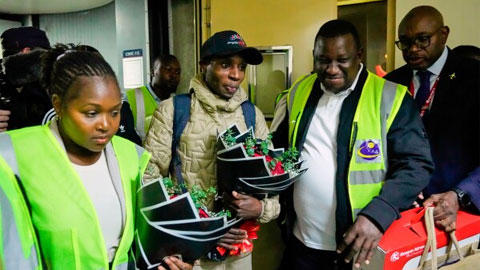 Sabastian Sawe được chào đón như người hùng khi trở về quê nhà