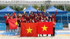 Tuyển bóng ném nữ Việt Nam giành HCV Đại hội thể thao bãi biển châu Á 2026