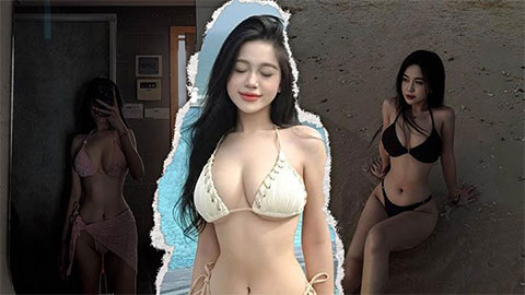 Hot girl phòng gym khoe thân hình bốc lửa khi mặc bikini