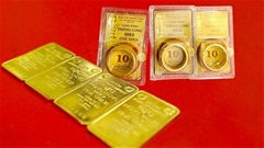 Giá vàng hôm nay (30/4): Đồng loạt giảm mạnh