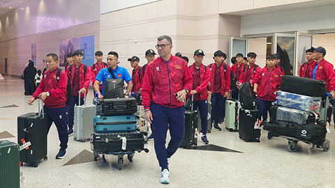 U17 Việt Nam đã tới  Jeddah, sẵn sàng chinh phục VCK U17 châu Á 2026