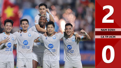 Highlight Nam Định vs CA TP.HCM: 2-0 (Vòng 21 V.League 2025/26)