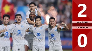Highlight Nam Định vs CA TP.HCM: 2-0 (Vòng 21 V.League 2025/26)