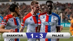 Kết quả Shakhtar Donetsk 1-3 Crystal Palace: Đại bàng đặt 1 chân vào chung kết