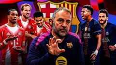 HLV Hansi Flick: ‘Barca ở chung mâm với PSG và Bayern Munich’