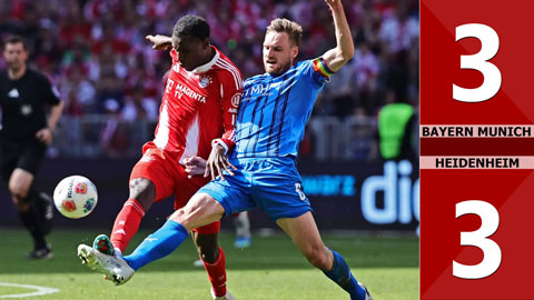 Highlight Bayern Munich và Heidenheim: 3-3 (Vòng 32 Bundesliga 2025/26)