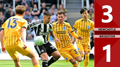 Highlight Newcastle vs Brighton: 3-1 (Vòng 35 ngoại hạng Anh 2025/26)