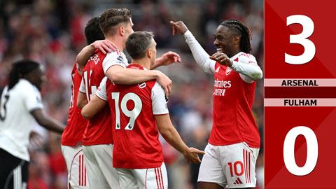 Highlight Arsenal vs Fulham: 3-0 (Vòng 35 ngoại hạng Anh 2025/26)