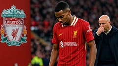 Liverpool mất trụ cột vì chấn thương trước đại chiến với MU