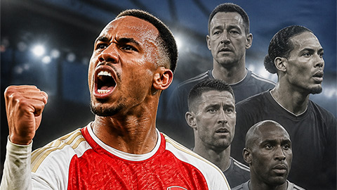 Gabriel Magalhaes đứng ở đâu trong Top các trung vệ ghi nhiều bàn nhất ở Premier League?