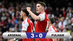 Kết quả Arsenal 3-0 Fulham: Pháo thủ chiếm lợi thế trước Man City