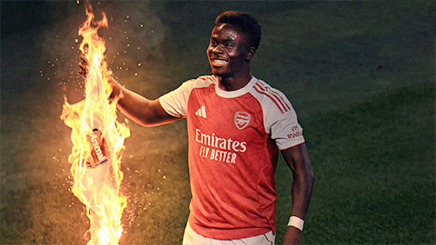 Arsenal hưng phấn nhờ 'liều doping' mang tên Saka