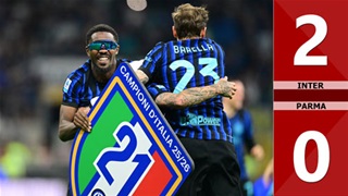 Highlight Inter vs  Parma: 2-0 (Vòng 35 Serie A 2025/26)