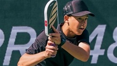 Thần đồng pickleball kết thúc câu chuyện cổ tích ở Atlanta