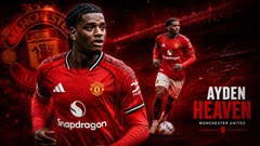 Ayden Heaven, 'đá tảng' tuổi 19 của MU
